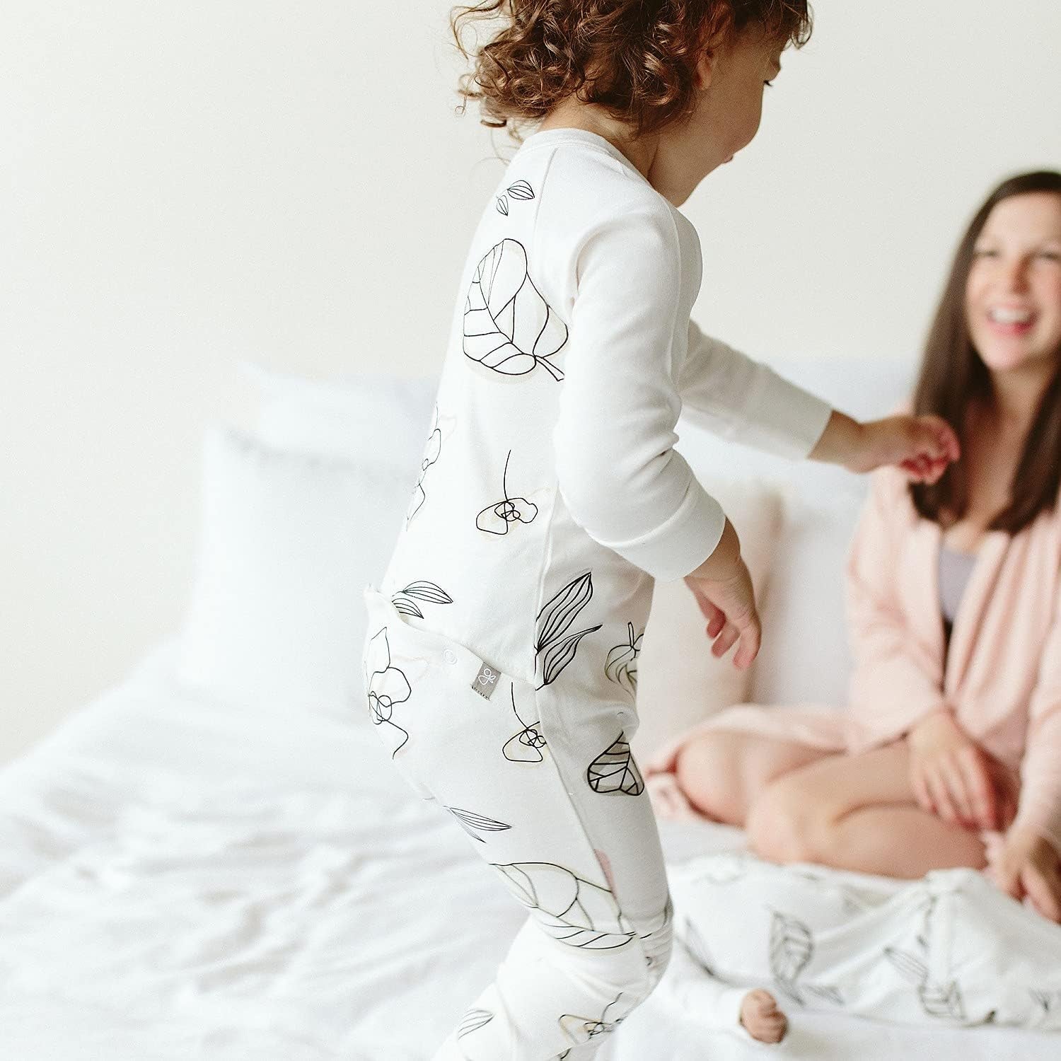 Goumi Bamboo Organic Cotton Sleep and Play Footie