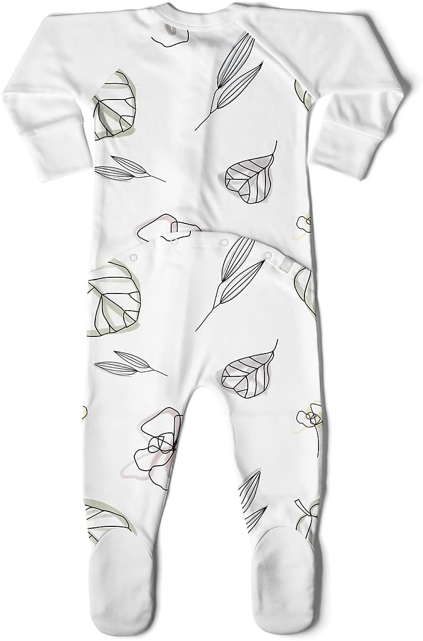Goumi Bamboo Organic Cotton Sleep and Play Footie