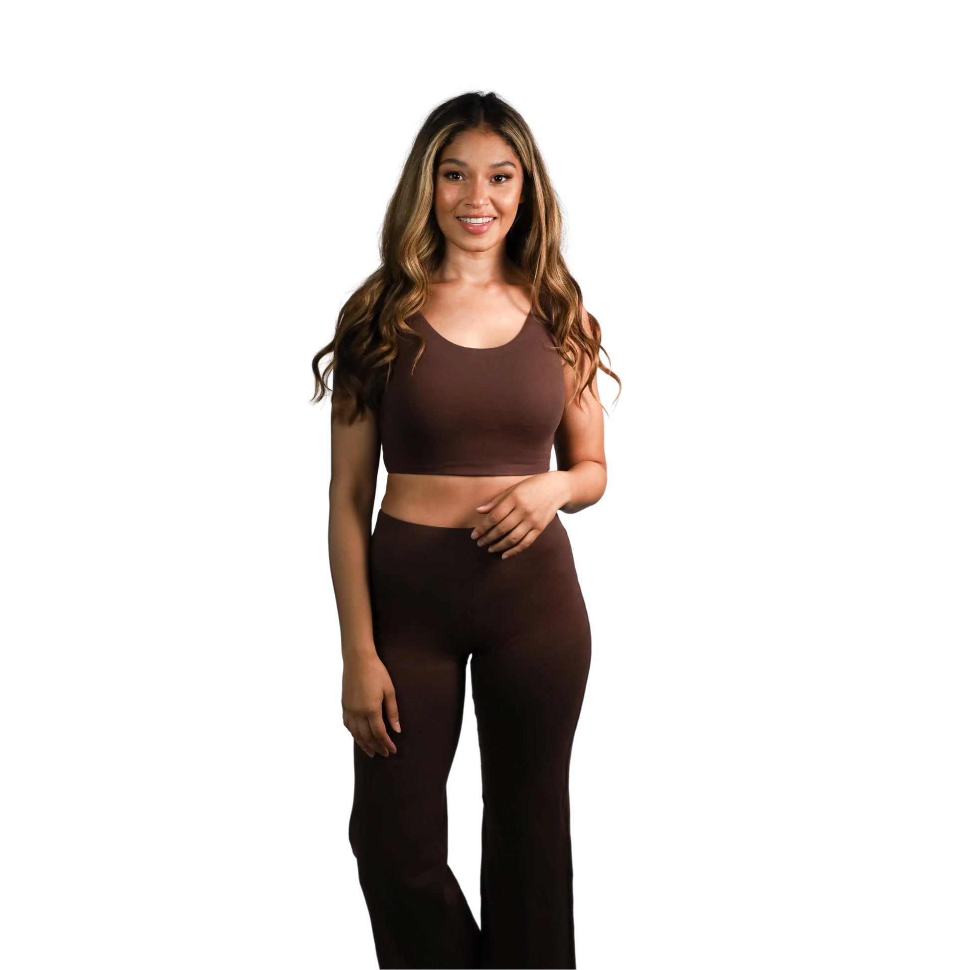 Daphne: Organic Cotton Reversible Crop Tank