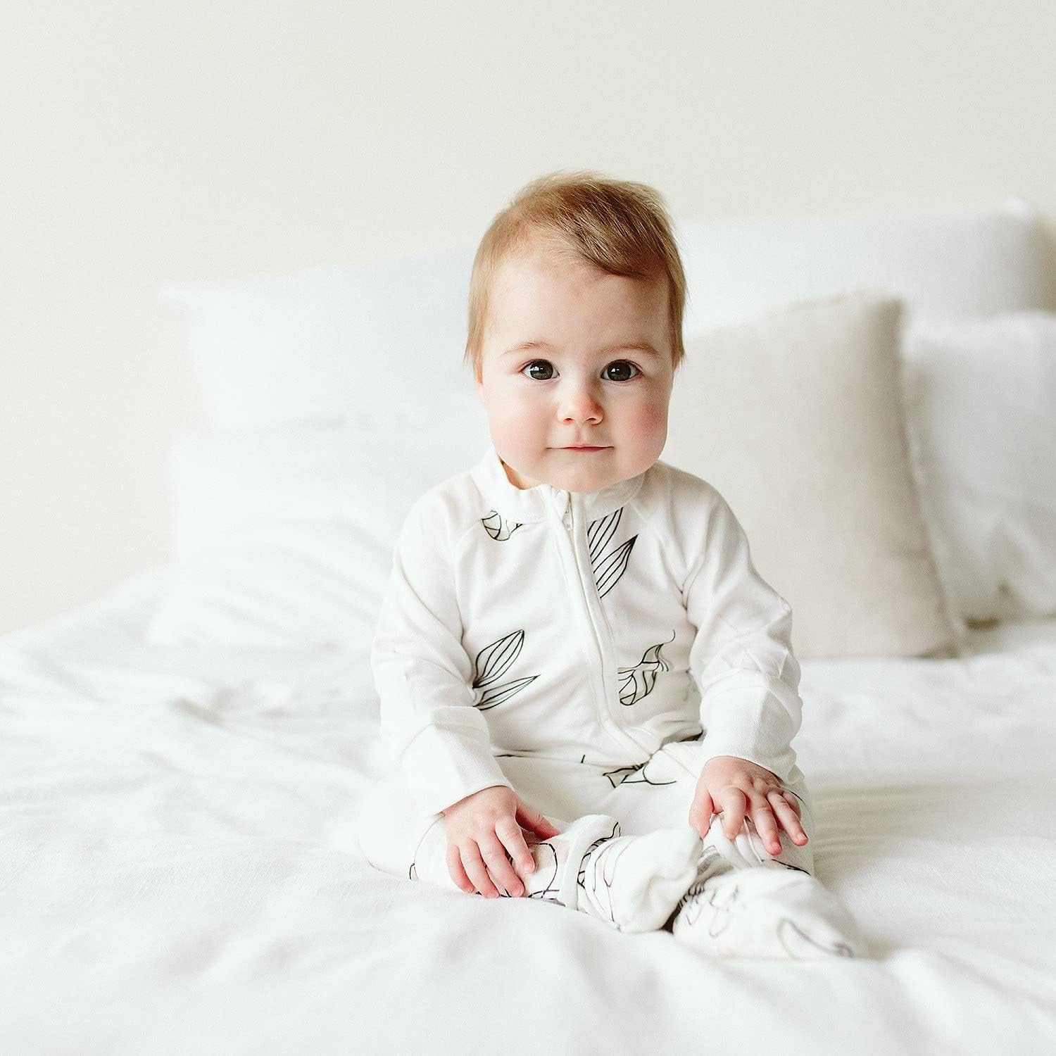Goumi Bamboo Organic Cotton Sleep and Play Footie